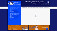 Desktop Screenshot of family-eye-care.com